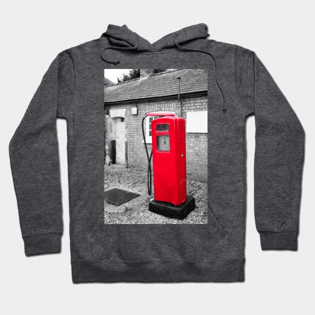 Red Gas Pump Hoodie by tommysphotos